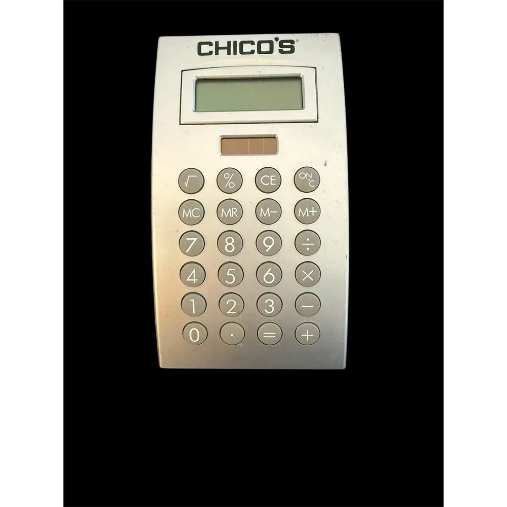 Chico's‎ Calculator Vintage Chico's Employee Rare Collectors Item